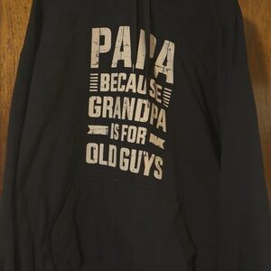 Gildan Black Graphic Hoodie